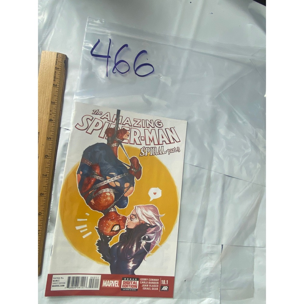 The Amazing Spider Man Spiral Part 3 Comic Book 18.1 Marvel Comics